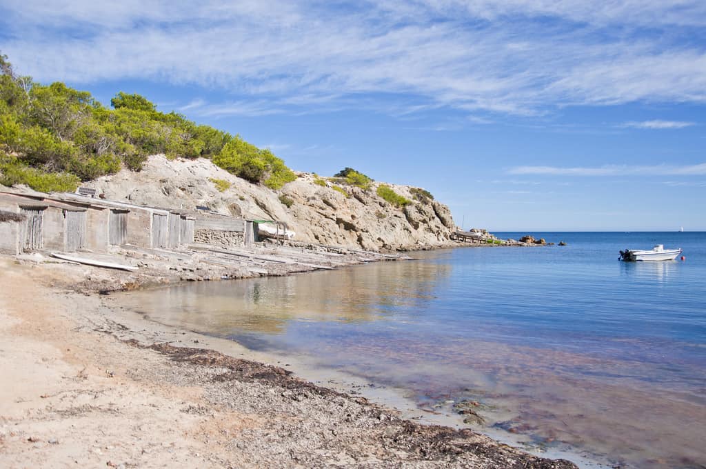 ibiza beaches pou des lleo